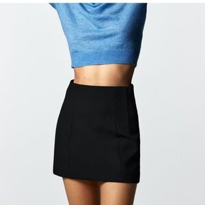 Zara Black Mini Skirt